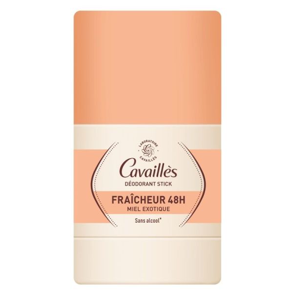 Déodorant Stick FRAÎCHEUR 48H - Miel Exotique - 50 ml