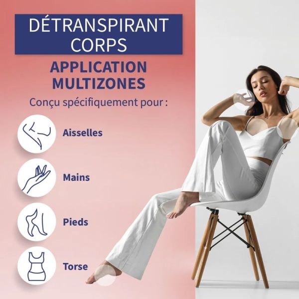 Détranspirant Extrême 5 jours Multizones - 30 ml