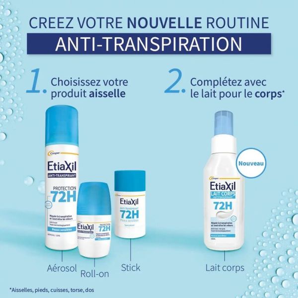 Lait Corps Anti-Transpirant Spray - Peaux Sensibles - 100 ml