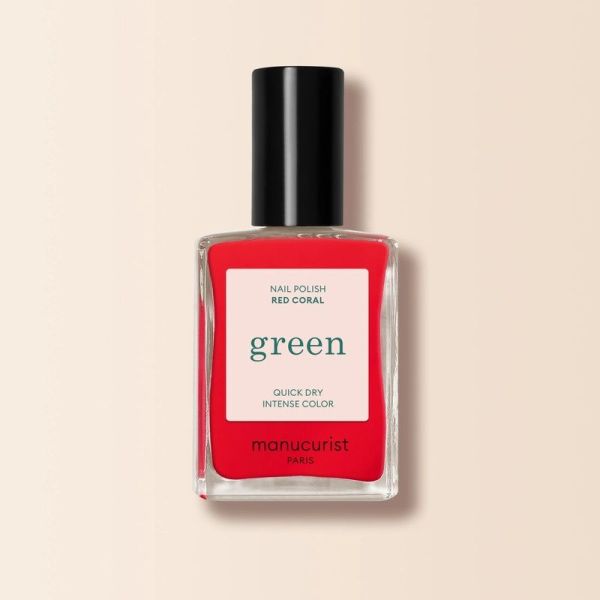 Vernis à ongles Red Coral Green - 15 mL