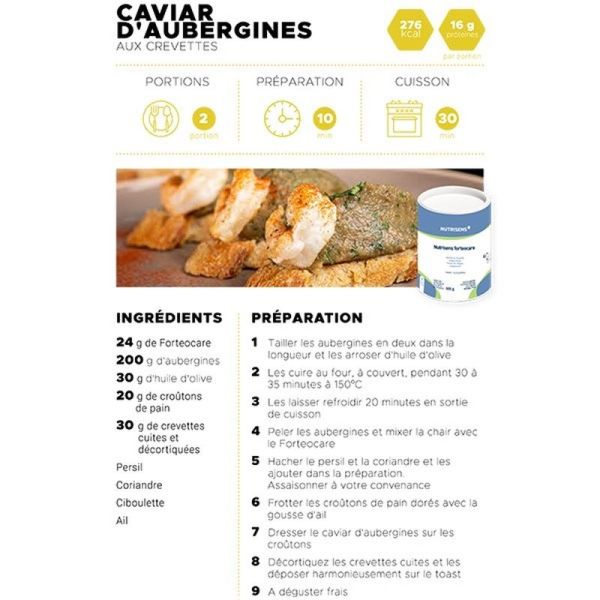 Forteocare Poudre de Proteines - 400 g