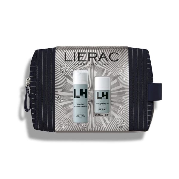 Coffret Noël Fluide Anti-Âge Homme - Fluide Anti-Âge Global 50 ml + Déodorant 50 ml