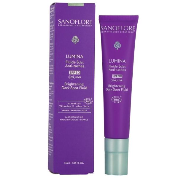 Fluide éclat anti tâches SPF30 Lumina - 40 ml