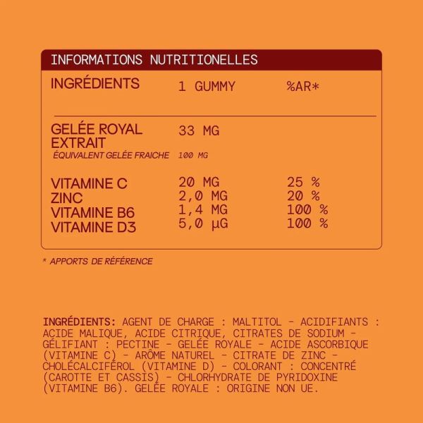 Gummies Immu Royale Enfants - 30 gummies
