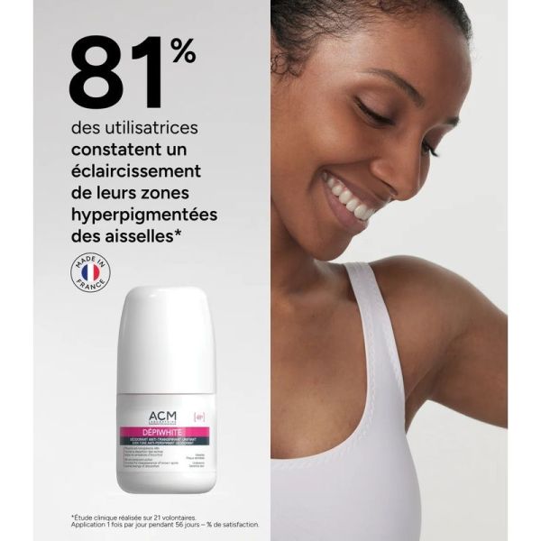 Deodorant Anti-Transpirant Unifiant 48h Roll-On DEPIWHITE - 50 ml