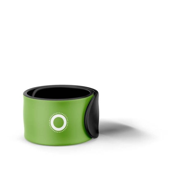Bracelet Anti-Moustiques - Vert Vibrant - 1 bracelet, recharge 6 ml