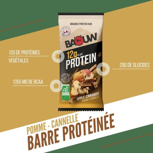 Protein Bars PROTEIN / Apple - Cinnamon - 50 g