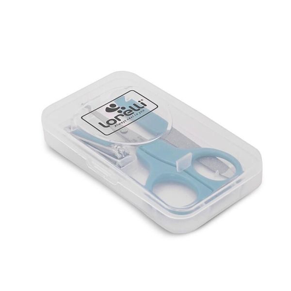Set Manicure+boite - Bleu