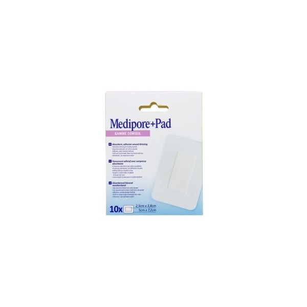 Medipore+ Pad Gamme Conseil - 10 pansements