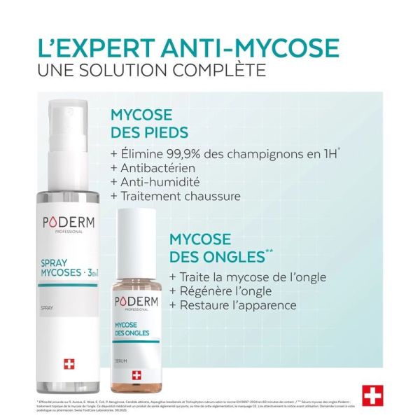 Spray Mycoses 3 en 1 Pieds - 50 ml
