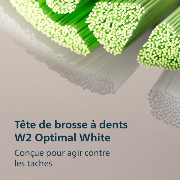 Brosse à dents électrique rechargeable Série 3100 - Blanc