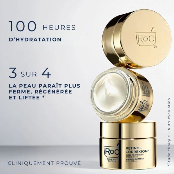 RETINOL CORREXION Rides profondes Crème Riche