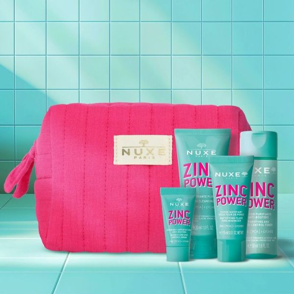 Ma routine de voyage anti-boutons - collection 2025 ZINC POWER