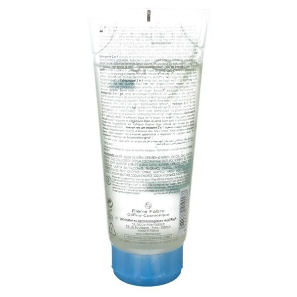 Gel douche bebe Doux Corps et Cheveux Primalba - 200 ml