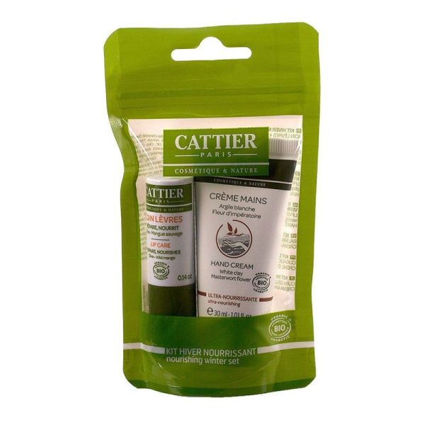 Cattier Kit Hiver Cr Mains  Stick Levres