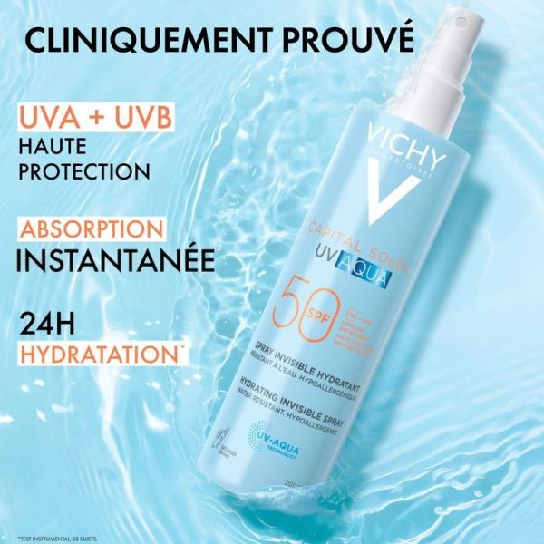 Body Spray UV Aqua SPF50 Capital Soleil - 200 ml