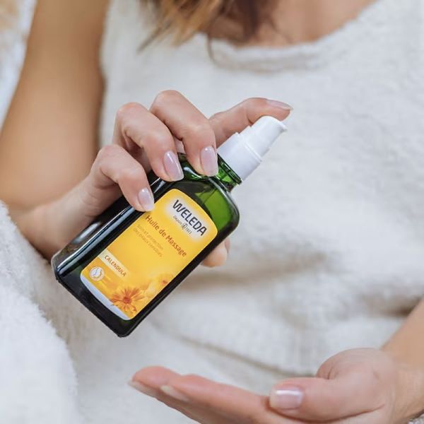 Huile de Massage au Calendula - 100 ml