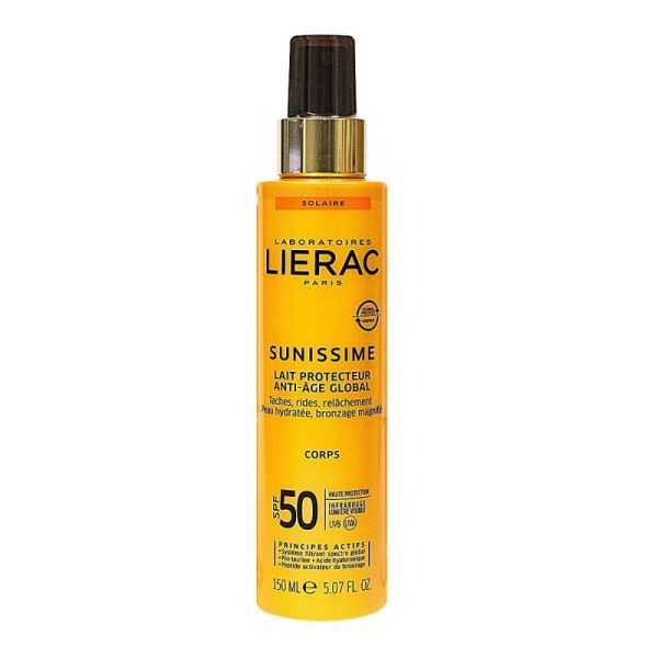 Lierac Sunissime 50 Lait Corps 150Ml