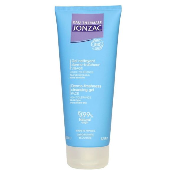 Jonzac Gel Nettoyant Dermo Fraiche 200Ml