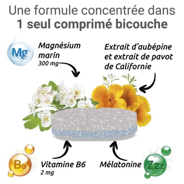 Mag2 Sommeil - 30 comprimés