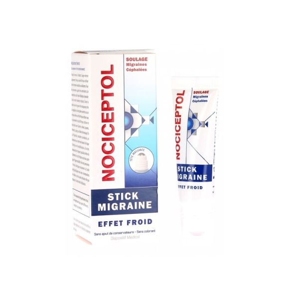 Nociceptol Stick Migraine Effet Froid - 10 ml