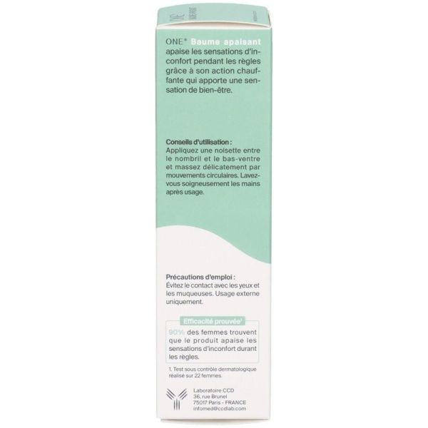 Baume Apaisant - Période Menstruelle - 50 ml