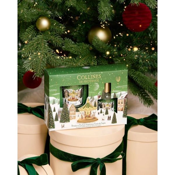 Coffret Noël - Forêt de Sapin - 50 ml + 75 g