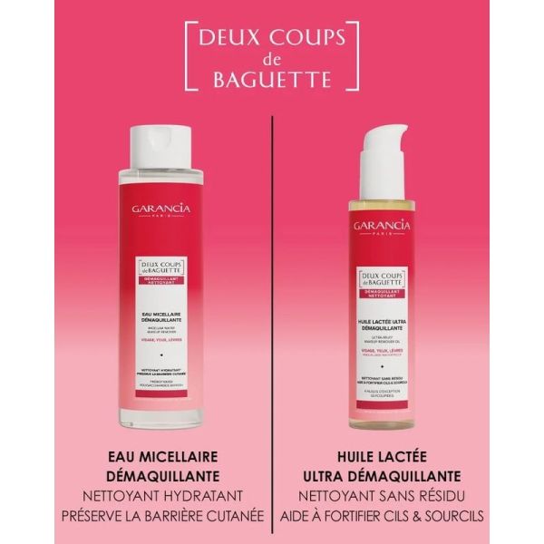 En 2 Coups de Baguette Eau Micellaire Demaquillante - 400 ml