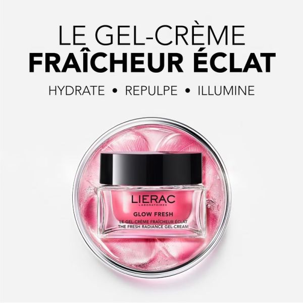 Le Gel-Crème Fraîcheur Éclat Recharge Glow Fresh - Peau Normales à Mixtes - 50 ml