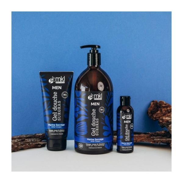 Mkl Gel Douche 1L Marine Sauvage Homme