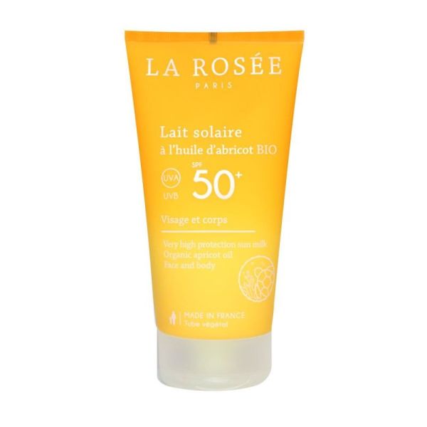 La Rosee Sol Lait Hle Abr Bio Spf50150Ml