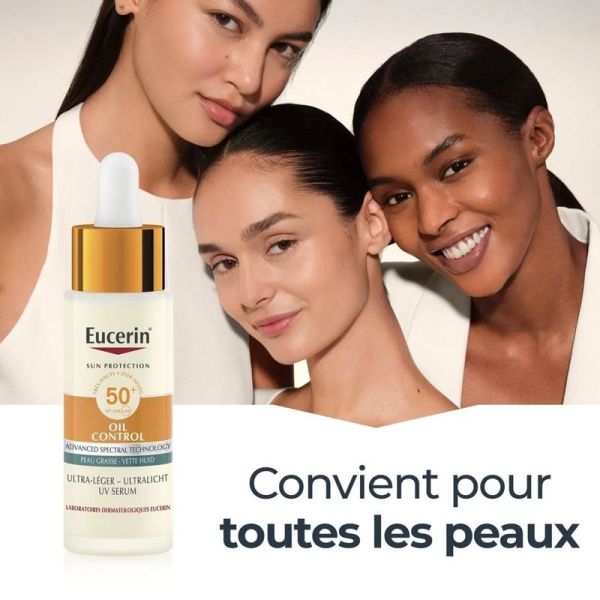 Sérum Oil Control Ultra-léger SPF 50+ - 30 ml
