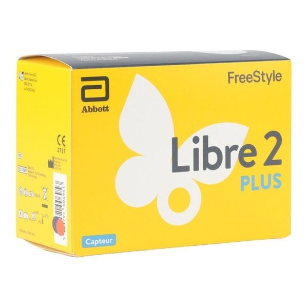 Libre 2 Plus Capteur de glycémie - 1 capteur