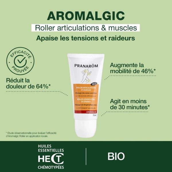 Roller articulations et muscles - Bio - 75 ml