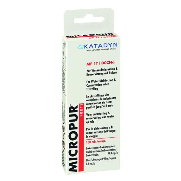 Micropur Forte MF 1T DCCNa - 100 comprimés