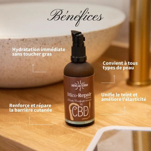 Mico-Repair Serum avec Reishi et Cordyceps - 100 ml