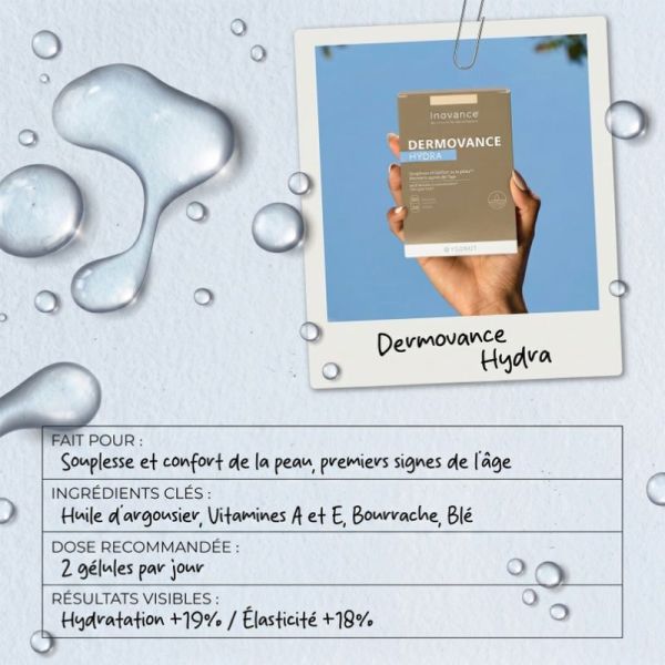 DERMOVANCE HYDRA - 30 gélules