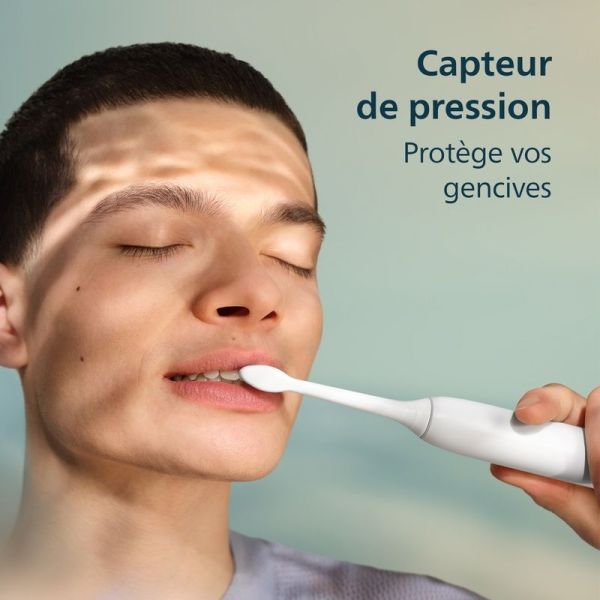 Brosse à dents électrique rechargeable Série 3100 - Blanc