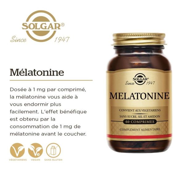 Mélatonine - 60 comprimés