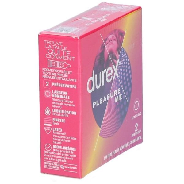 Pleasure Me x 2 - 2 préservatifs