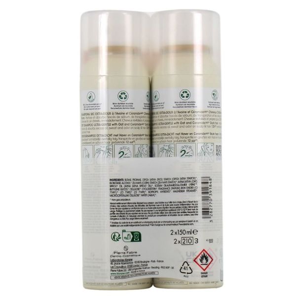 Shampoing sec teinté à l'Avoine et Céramide - 2 x 150 ml