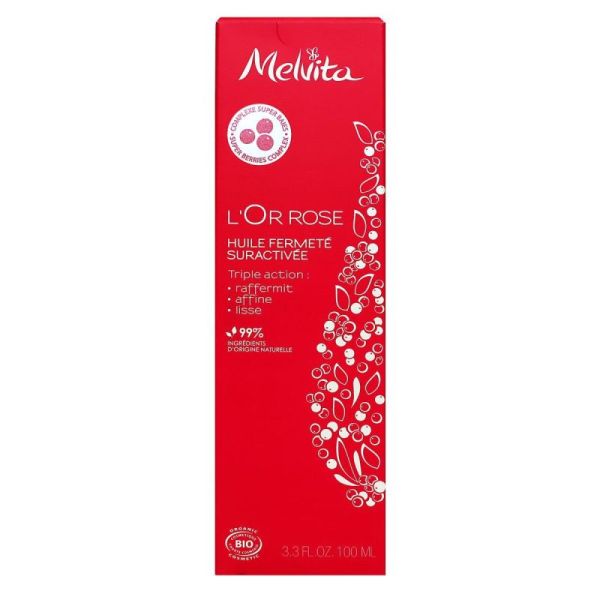 Melvita Or Rose Huile Fermete 100Ml