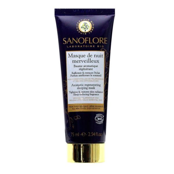 Sanoflore Merveilleux Masque Nuit 75Ml