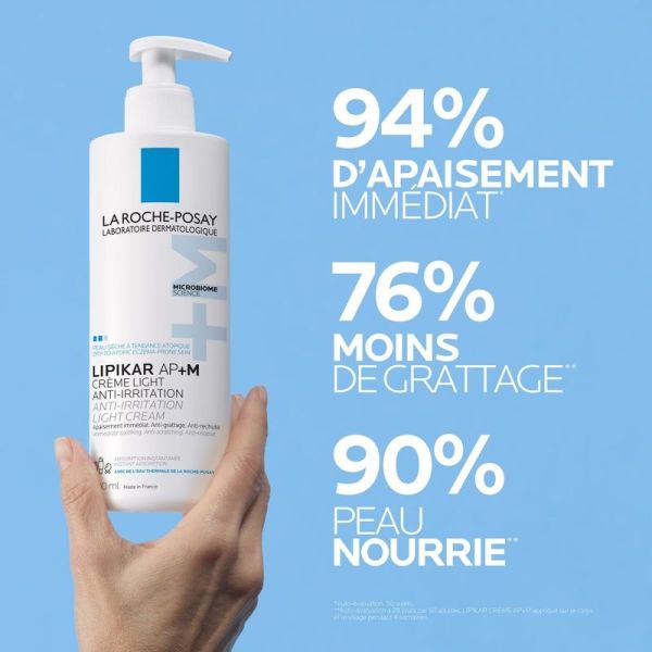 LIPIKAR CRÈME AP+M - 400 ml