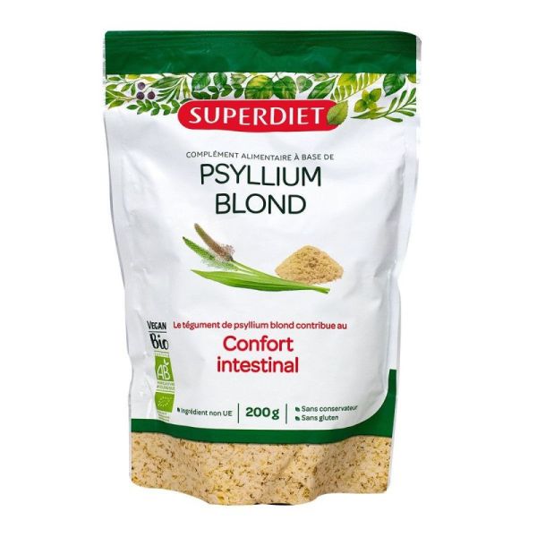 Superfood Psyllium Blond Bio Tegument200G