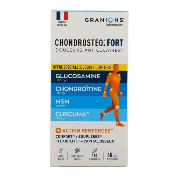 Chondrosteo+ Fort Articulations - 160 comprimés
