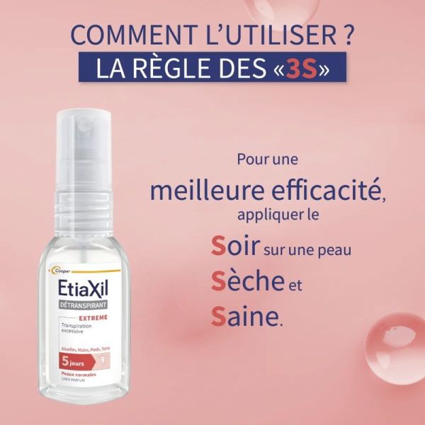 Détranspirant Extrême 5 jours Multizones - 30 ml