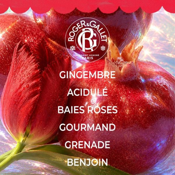 Coffret Noël Savon Bienfaisant + Eau parfumée Bienfaisante 30 ml - Gingembre Rouge