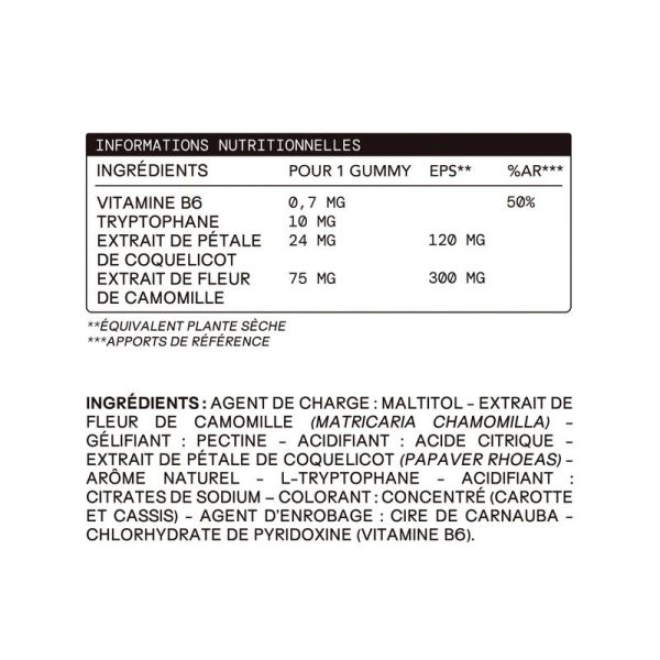 Sommeil Enfants Sans Sucres - 30 gummies