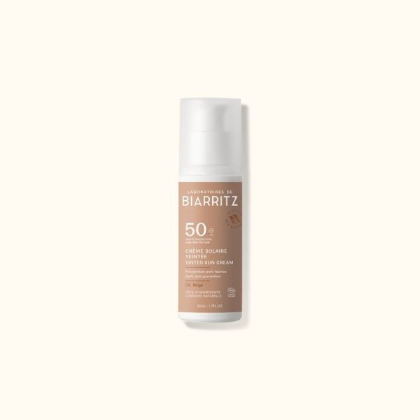 Crème solaire teintée SPF50 - Beige